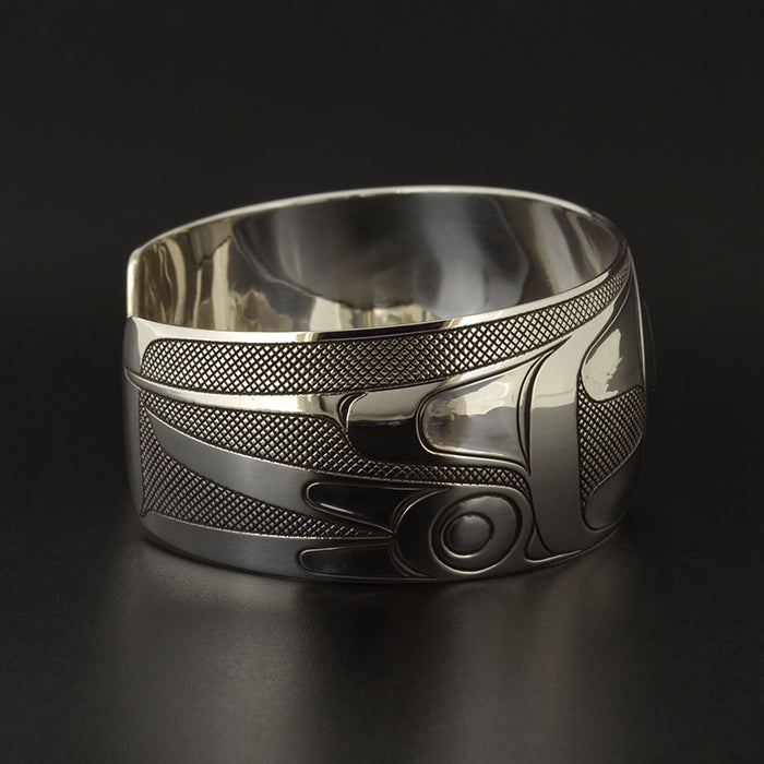 Blue Jay - Silver Bracelet