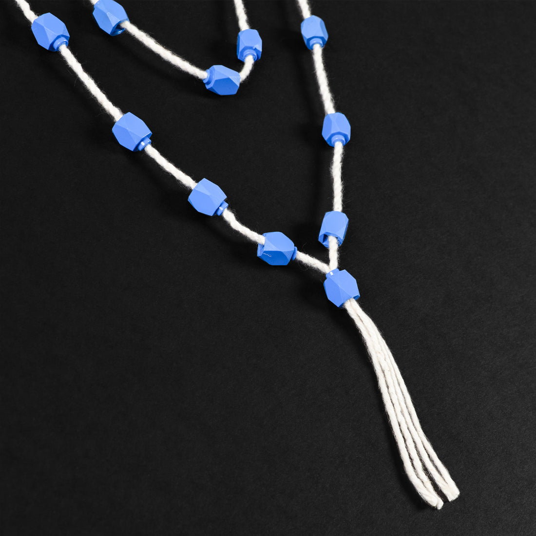 Reflections - Cotton and Lego Necklace