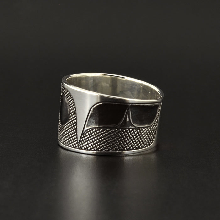 Abstract - Silver Ring