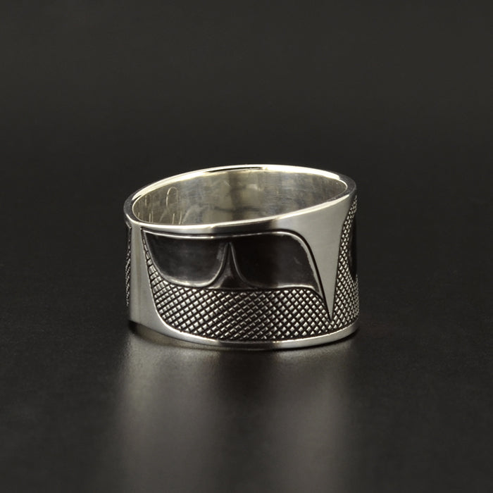 Abstract - Silver Ring