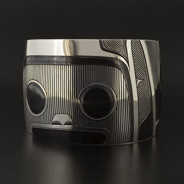 Abstract - Silver Bracelet