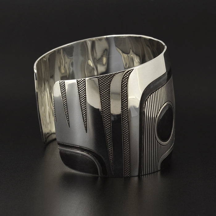 Abstract - Silver Bracelet