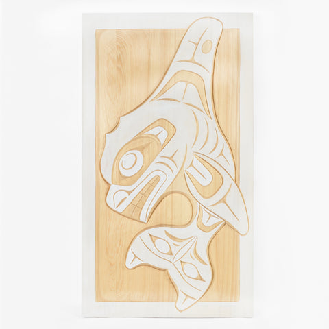 Killerwhale - Yellow Cedar Panel