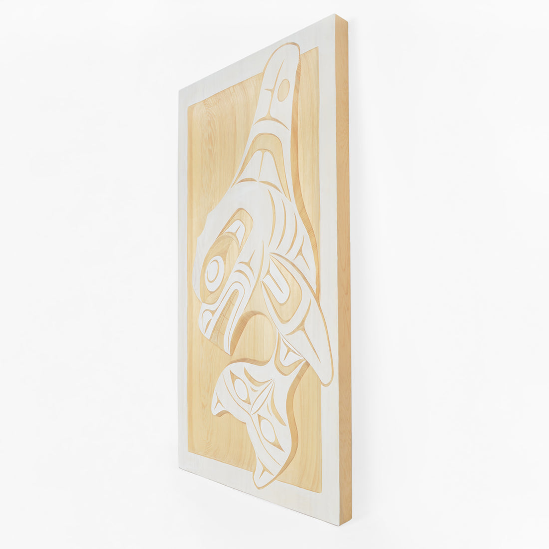 Killerwhale - Yellow Cedar Panel