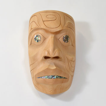Residing in a Spiritual Realm - Yellow Cedar Mask