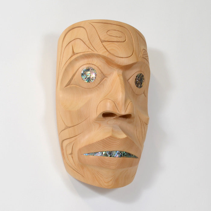 Residing in a Spiritual Realm - Yellow Cedar Mask