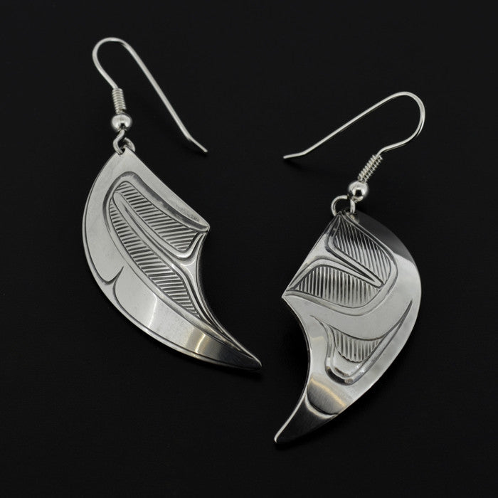 Abstract - Silver Earrings