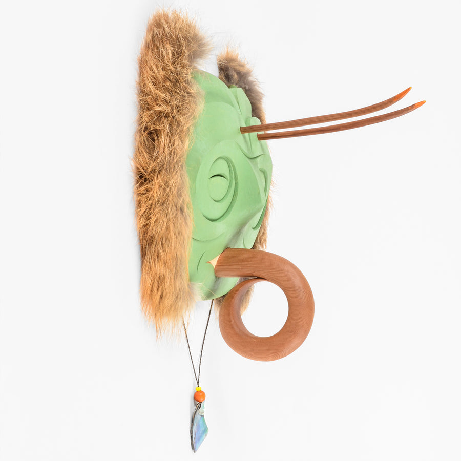 H'lulu - Red and Yellow Cedar Mask