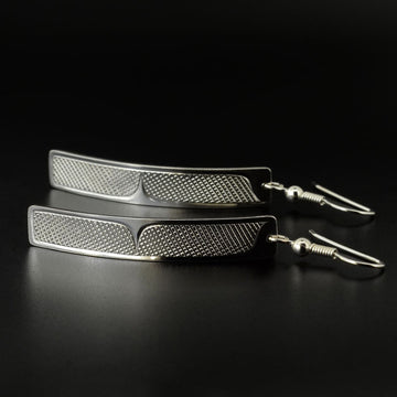 North Star - Silver Earrings