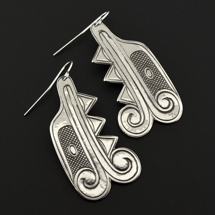North Wind - Silver Earrings