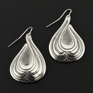 Raindrops - Silver Earrings