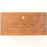 Raven's Journey - Red Cedar Panel