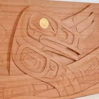 Raven's Journey - Red Cedar Panel