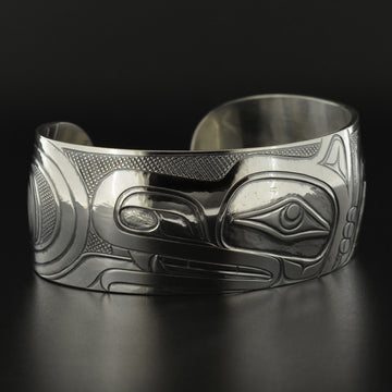 Transforming Wolf - Silver Bracelet