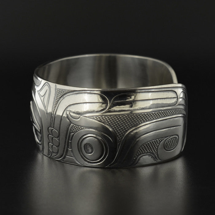 Transforming Wolf - Silver Bracelet