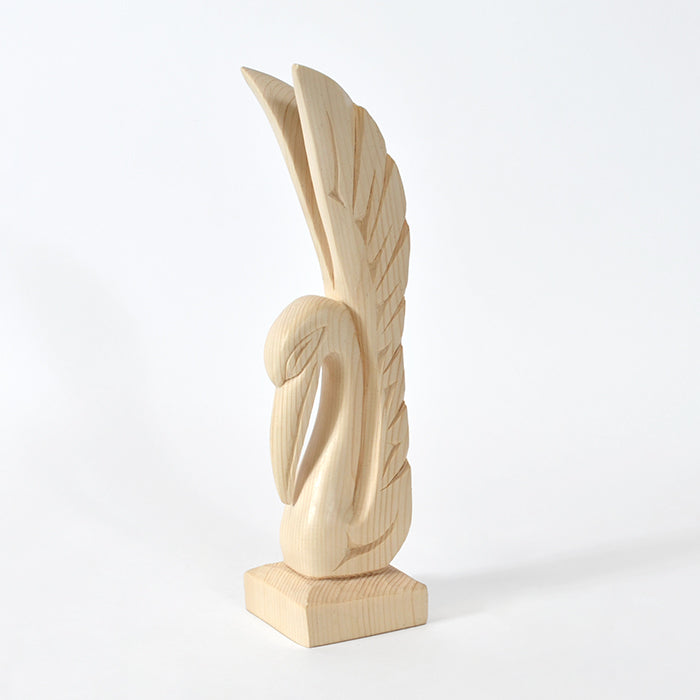 Swan - Basswood Sculpture