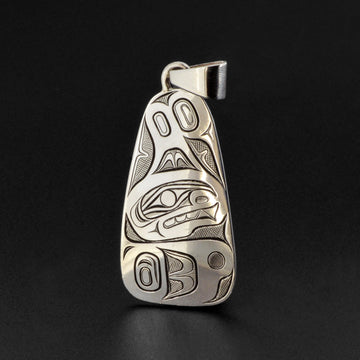 Killerwhale - Silver Pendant