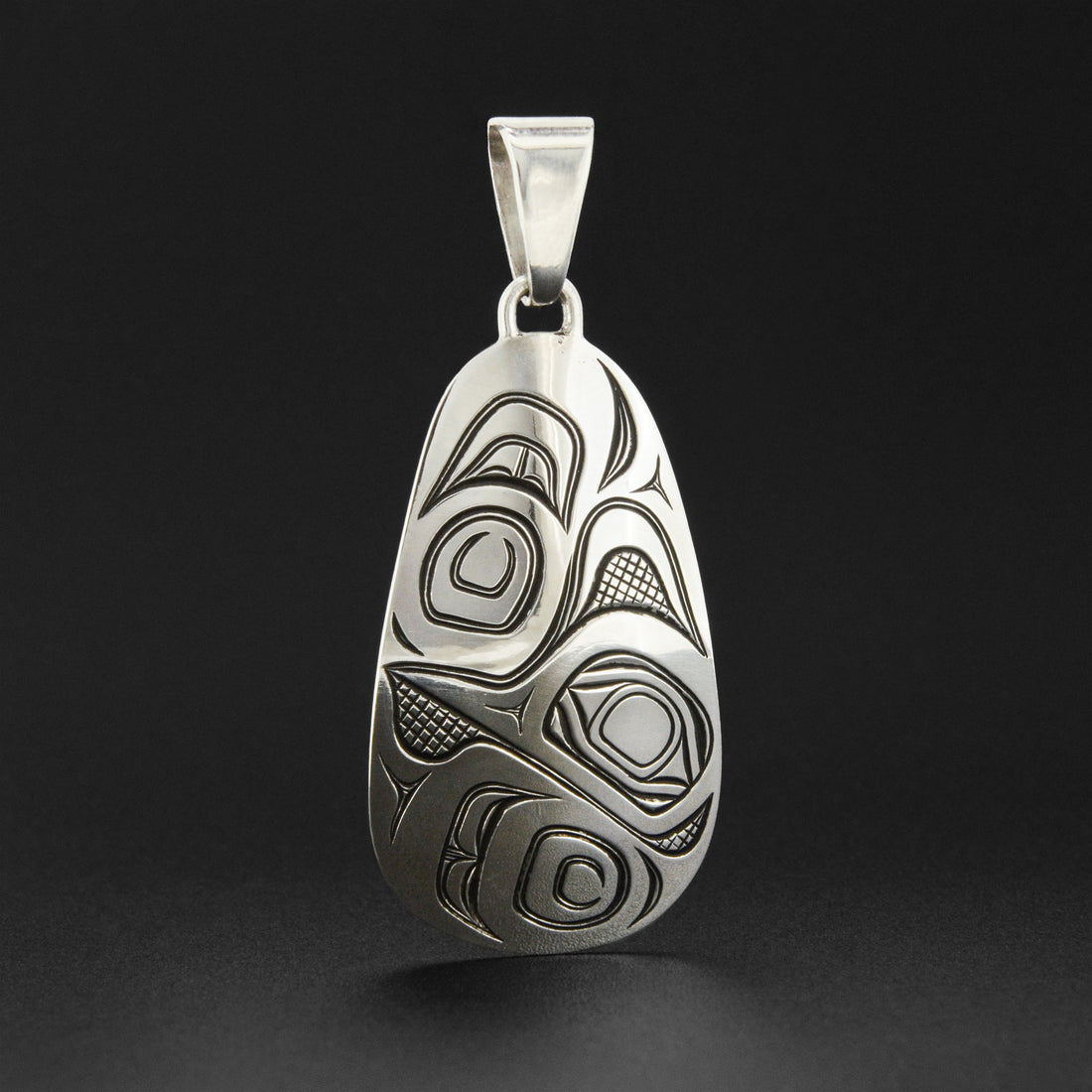 Hummingbird - Silver Pendant