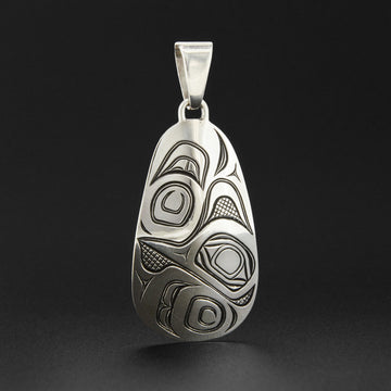 Hummingbird - Silver Pendant
