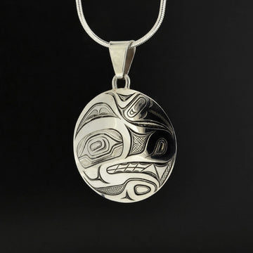 Wolf - Silver Pendant