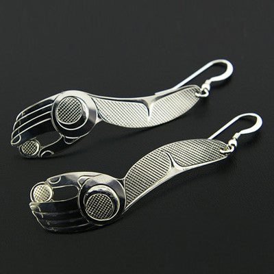 Berry Picker - Silver Earrings