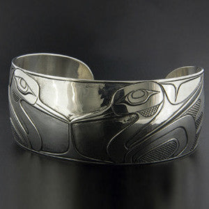 Swans - Silver Bracelet