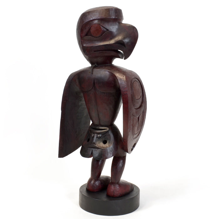 Eagle Man - Red Cedar Sculpture