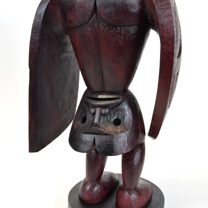 Eagle Man - Red Cedar Sculpture