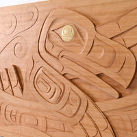 Raven's Journey - Red Cedar Panel