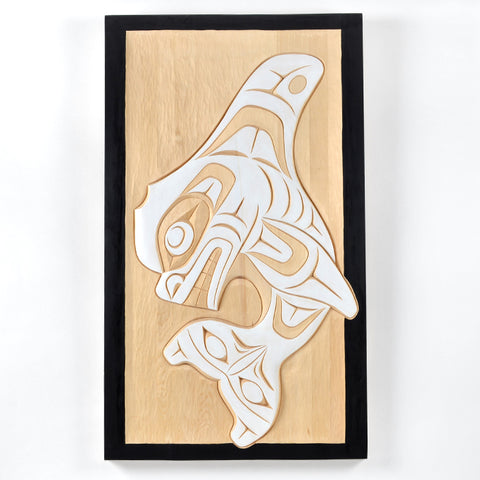 Orca - Yellow Cedar Panel