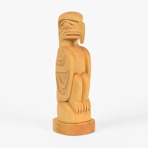 Eagle - Yellow Cedar Sculpture