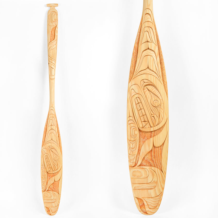 Whale - Yellow Cedar Paddle