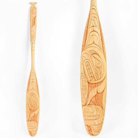 Whale - Yellow Cedar Paddle