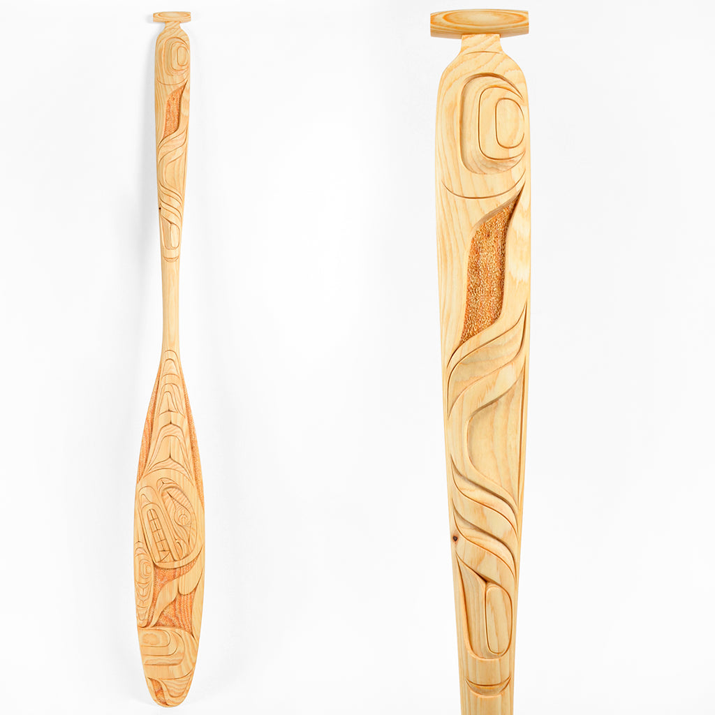 Whale - Yellow Cedar Paddle