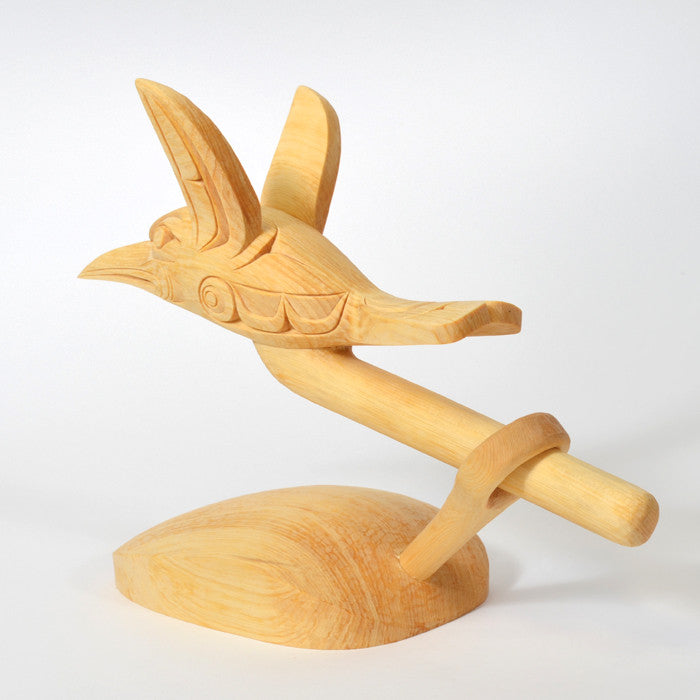 Hummingbird - Yellow Cedar Rattle