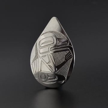 Frog - Silver Pendant