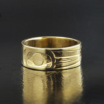Hummingbird - 14k Gold Ring