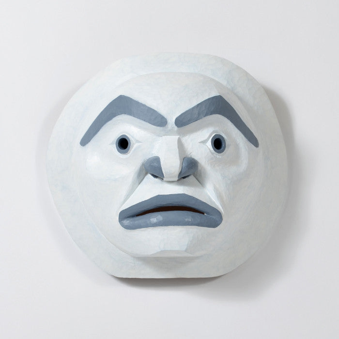Moon Mask - Red Cedar Mask
