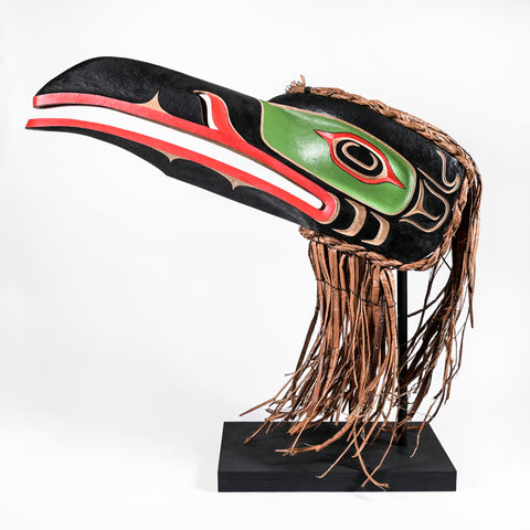 Raven - Red Cedar Mask