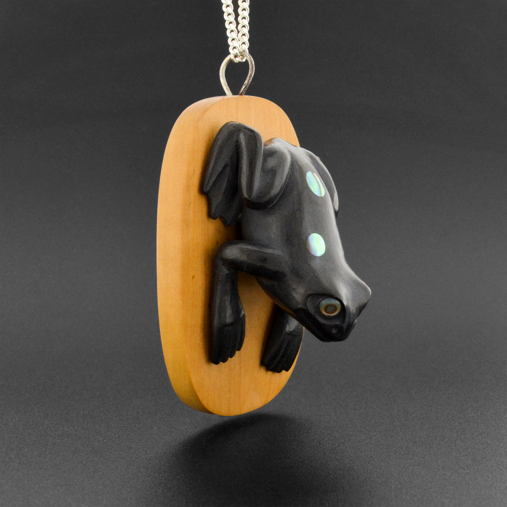 Frog - Argillite Pendant