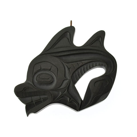 Killerwhale - Argillite Pendant