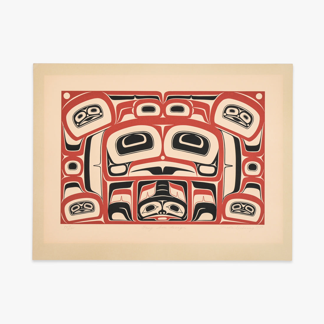Frog Box Design (1979) - Limited Edition Print