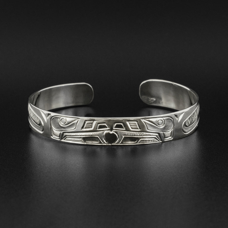 Ravens - Silver Bracelet