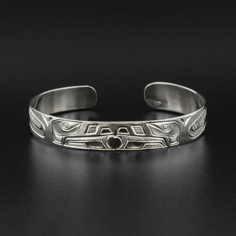 Ravens - Silver Bracelet