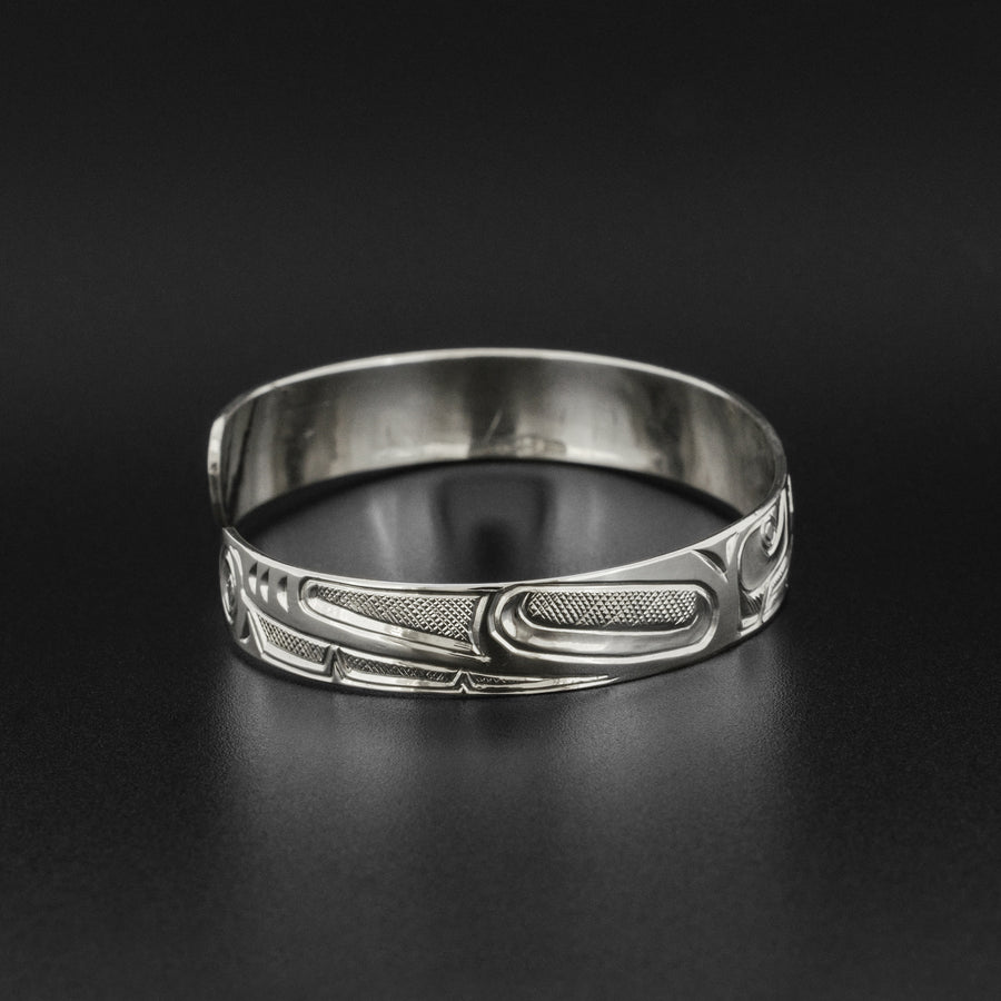 Ravens - Silver Bracelet