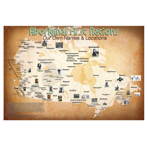 First Nations Origins Map