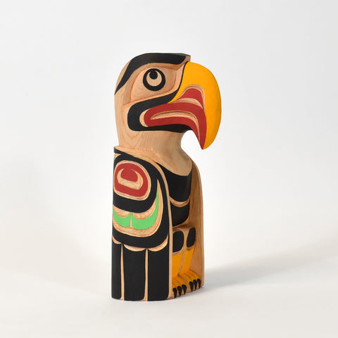 Eagle Pole - Red Cedar Sculpture