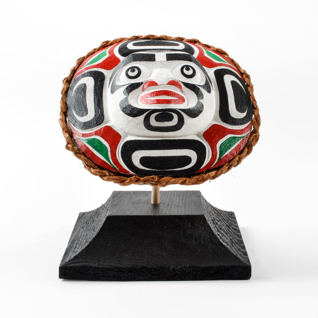 Moon - Red Cedar Maskette