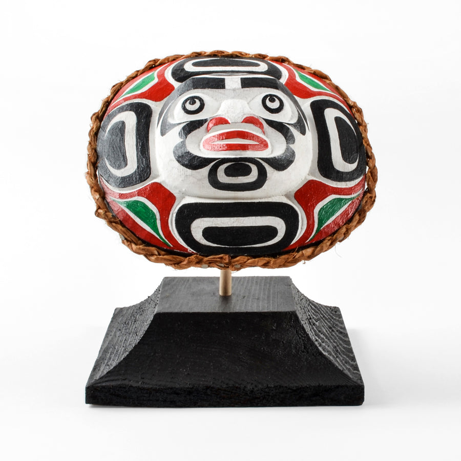 Moon - Red Cedar Maskette