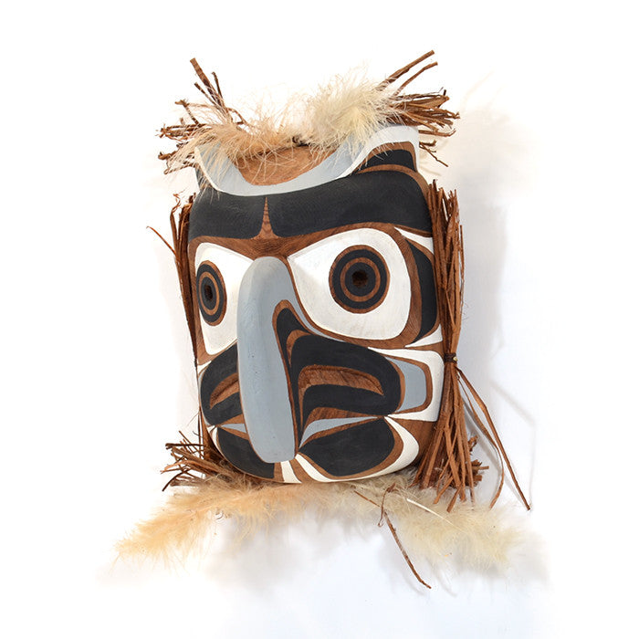 Owl - Red Cedar Mask – Lattimer Gallery